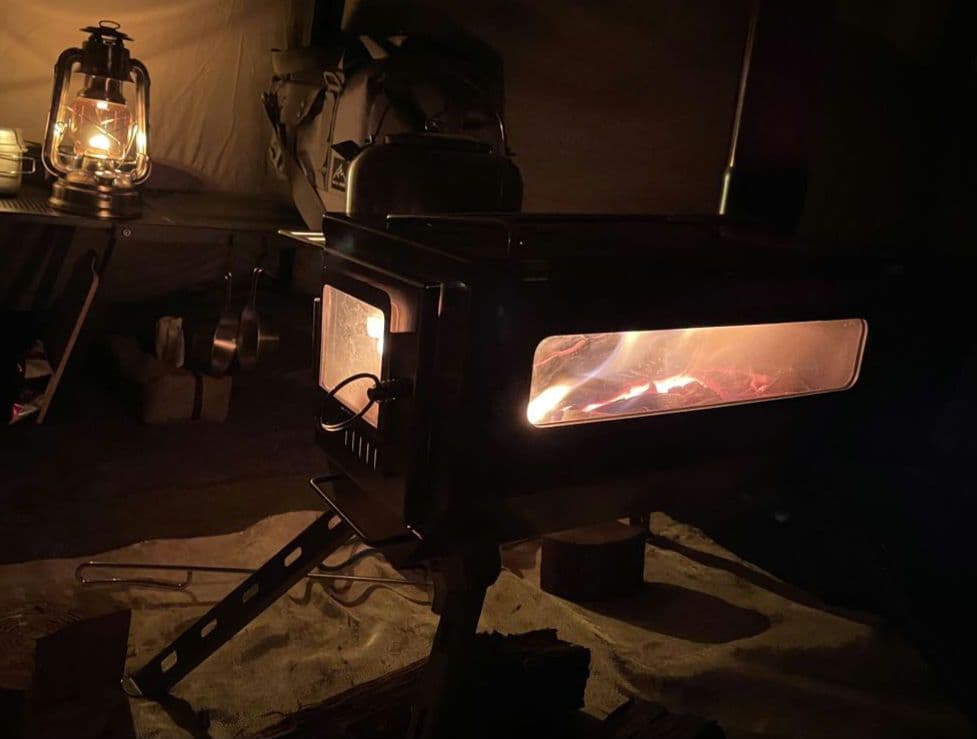 Soomloom KK-stove 、テントガード、ダンパー、延長煙突×3セット