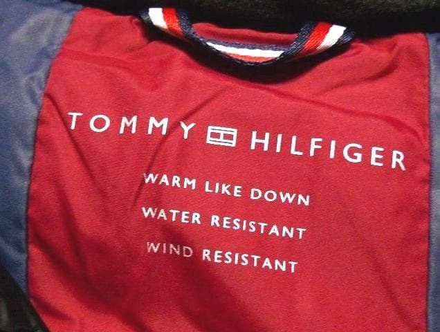 【大きい】XL-XXL日本サイズ位トミーヒルフィガーUS限定ダウンジャケット同機