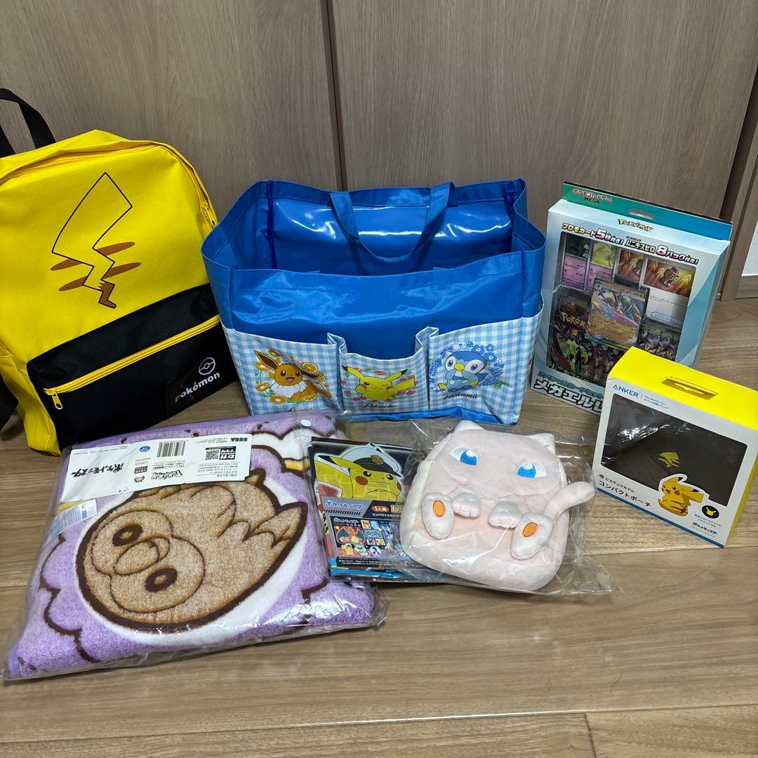ポケモングッズまとめ売り★リュック、ポシェット、スペシャルカードセットなど★
