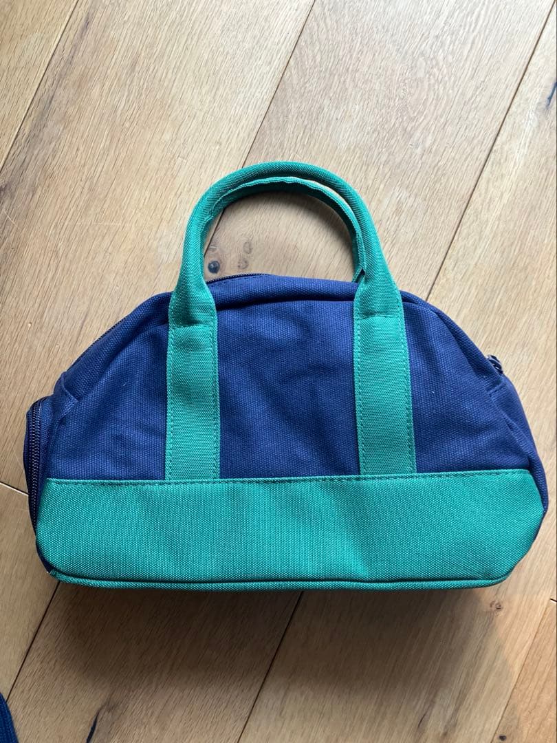 BEAMS GOLF ゴルフボール　バック　ネイビー・グリーン