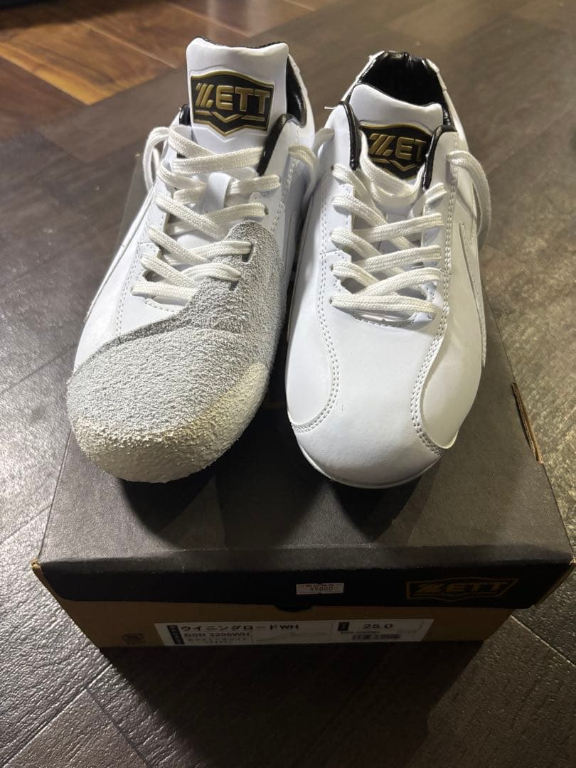 ZETT BSR 2296WH ホワイト 25.0