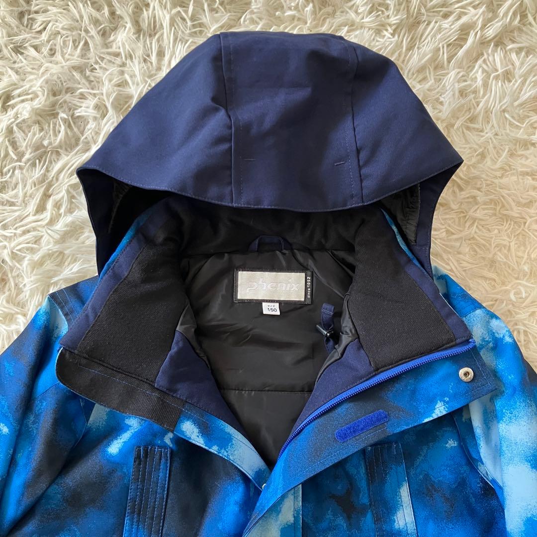 #9K✨phenix✨未使用級✨スキーウェア 上下セット150 キッズ