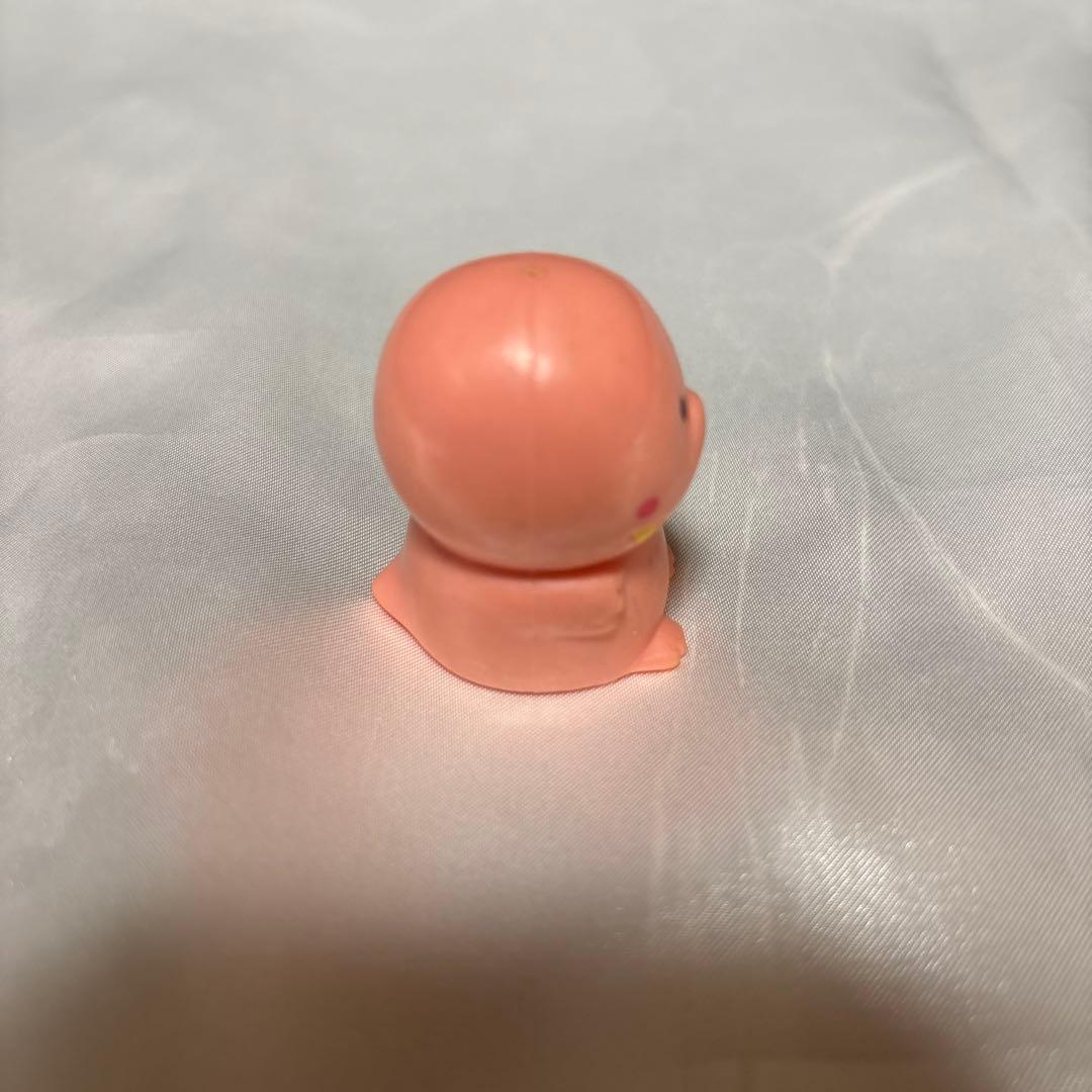 モンスターらんど　明治製菓　レトロ　食玩　恐竜　オレンジ　指人形　当時物