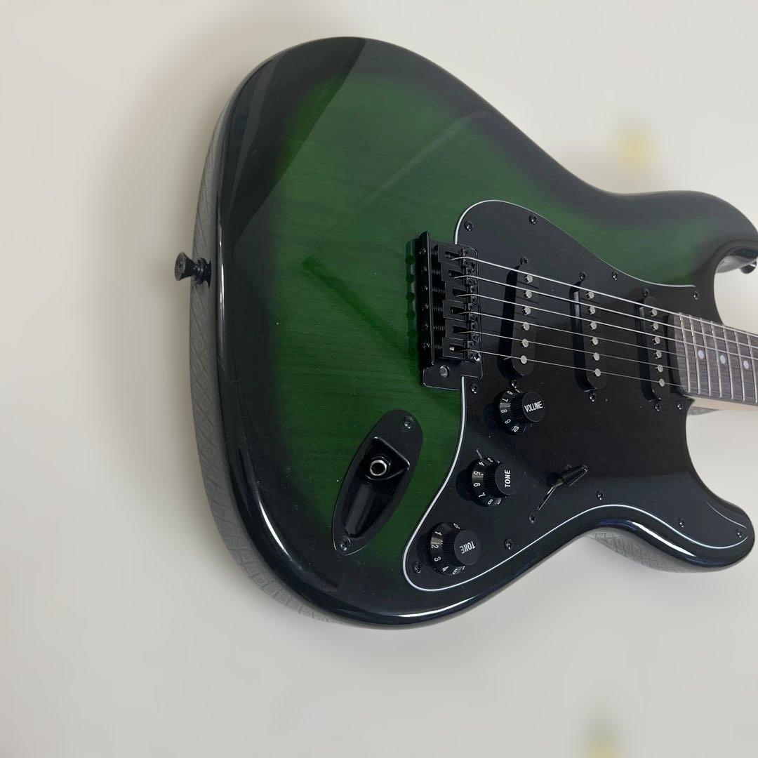 【美品】SELDER サンバースト エレキギター セルダー グリーン ストラト