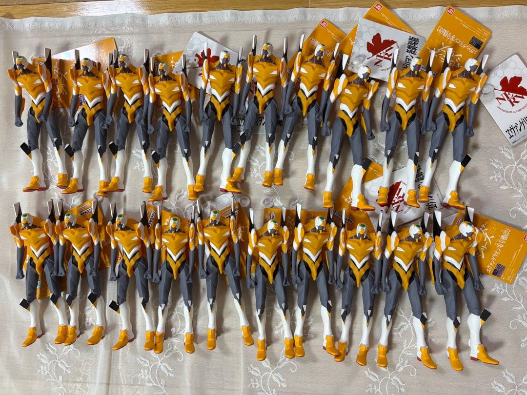 新品未使用　60体　エヴァ　ムービーモンスターシリーズ　3種類セット　まとめ