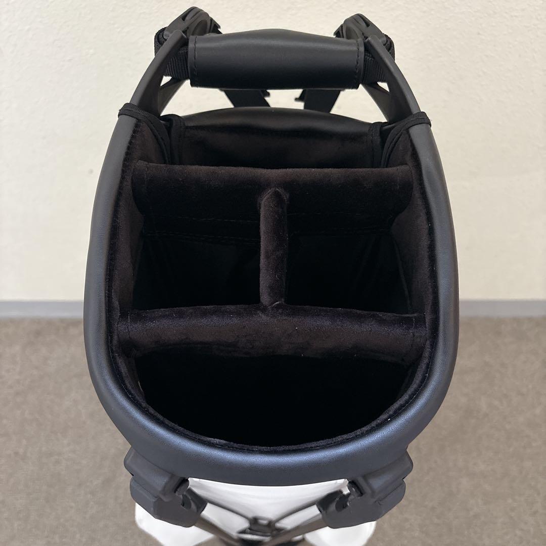 [美品］Vessel ゴルフ スタンド キャディバッグ White
