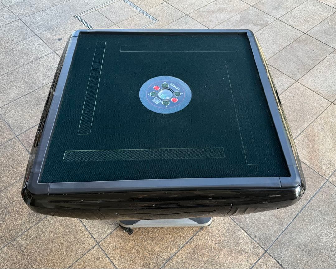 電動麻雀卓 大型 黒色