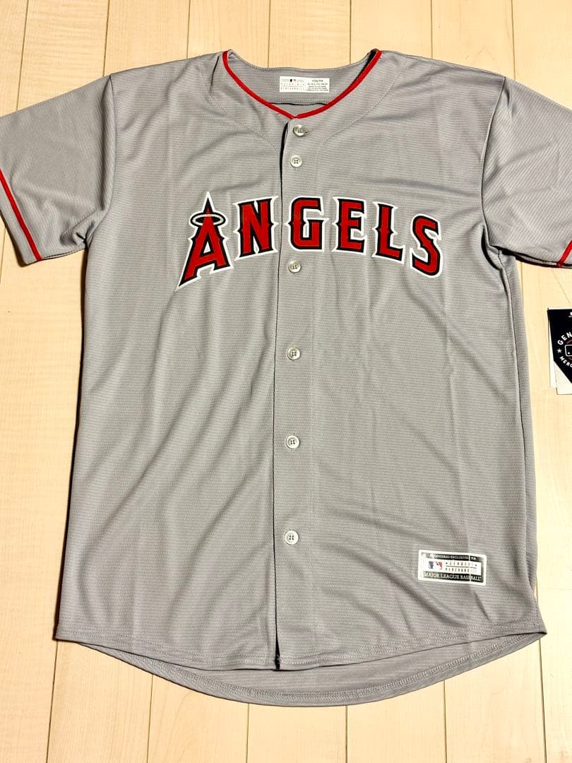 【タグ付き新品・正規品】大谷翔平選手★ビジター★レプリカユニフォームユースXL