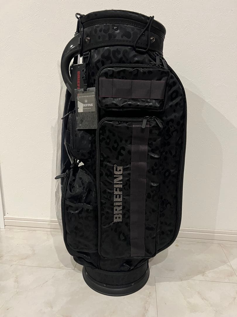 ブリーフィングゴルフ キャディバッグ 8.5型 BRG251D21 レオパード