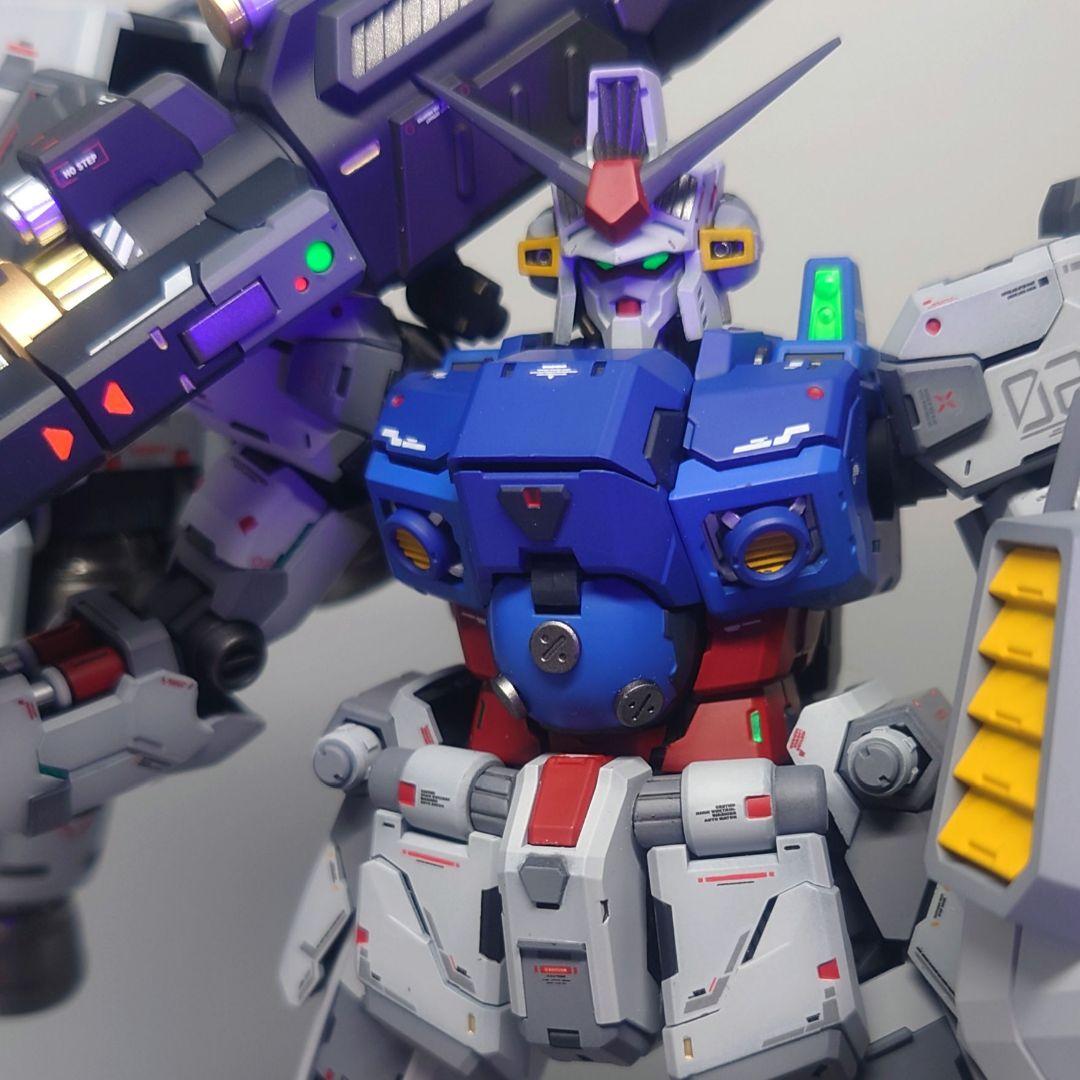 海外製 SOLMON 1/100 MGEX級 GP02A 塗装済