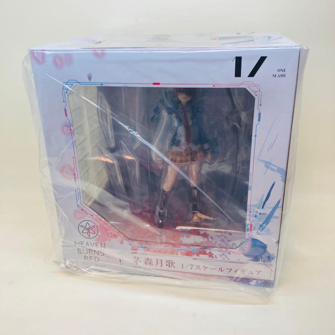 【未開封】ヘブンバーンズレッド 茅森月歌 1/7 スケールフィギュア【特典付]