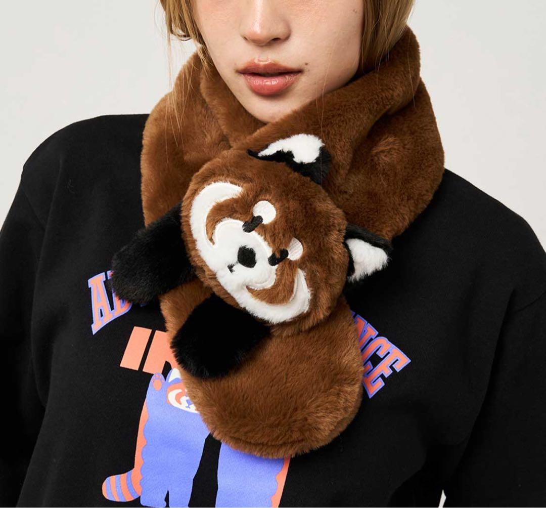 イカク　ぬいぐるみマフラー　グラニフ