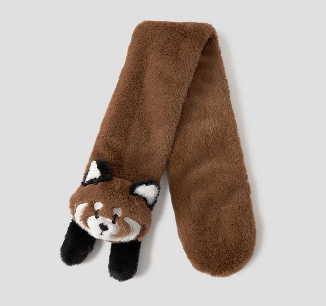 イカク　ぬいぐるみマフラー　グラニフ