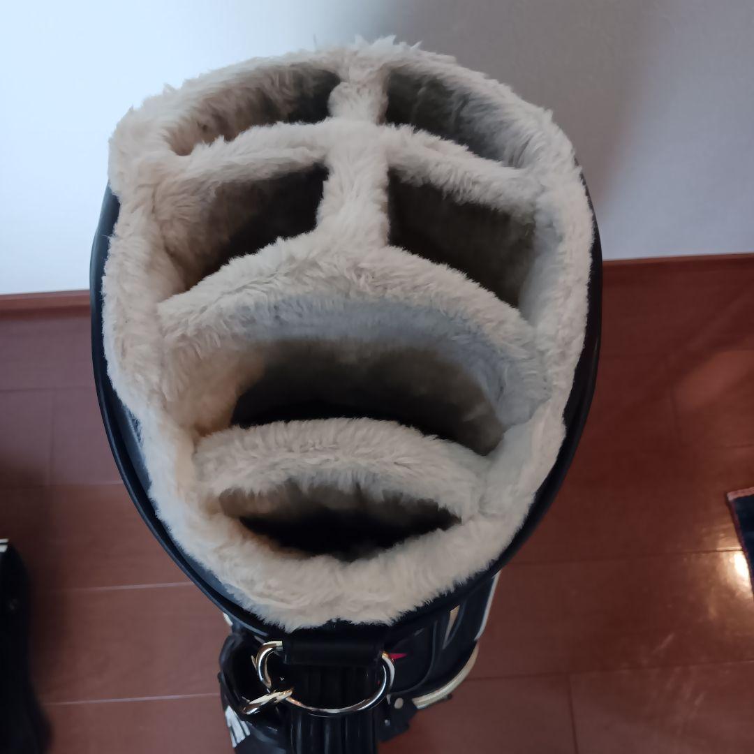 PG GOLF キャディバッグ 89 黒他ウッドアイアンカバー