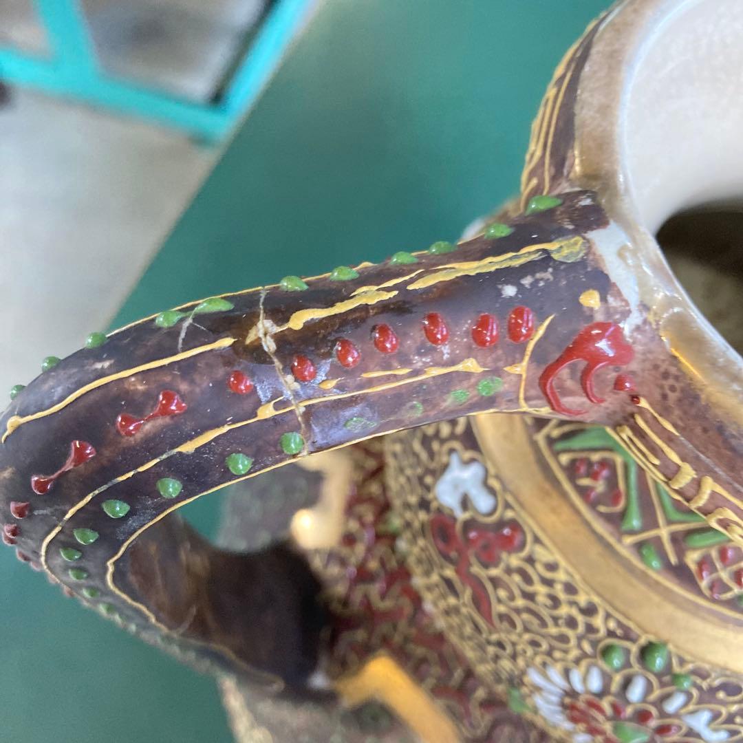 詳細不明　花瓶　壺　汚れあり　昭和レトロ