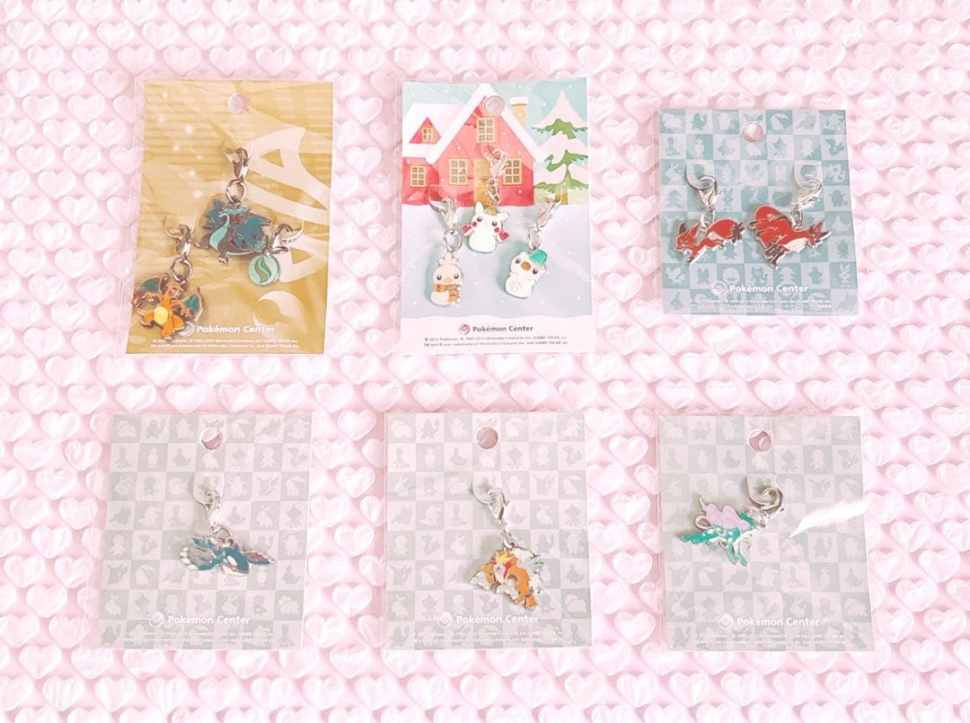 ポケモン ポケモンセンター メタルチャーム まとめ売り
