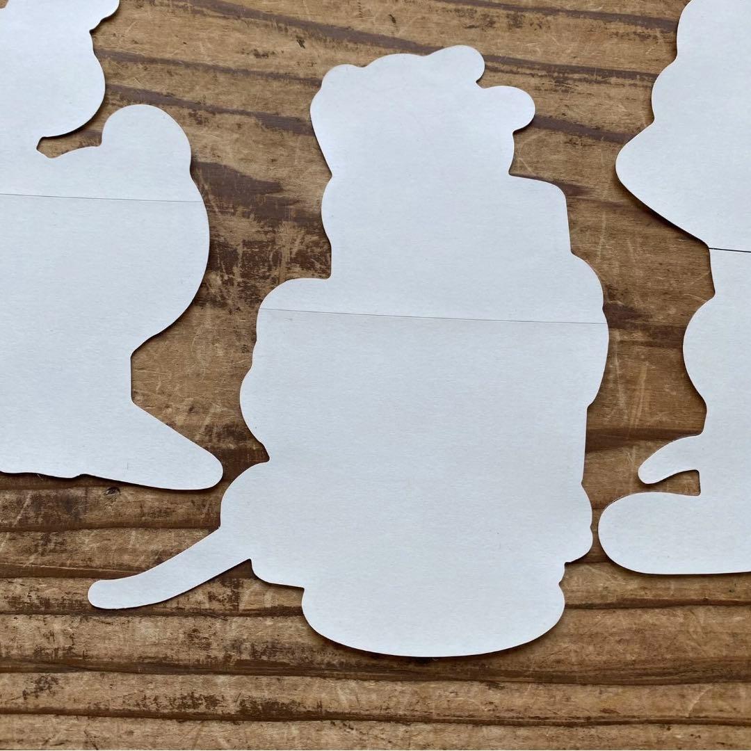 KAWS オリジナルフェイク ステッカー 4枚セット 非売品 ノベルティー