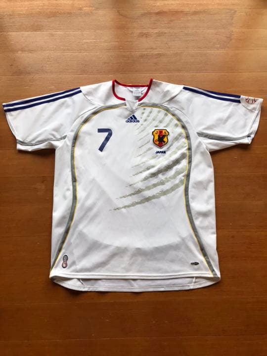 正規品 adidas 日本代表「7」中田英寿 半袖 2XO ユニフォーム