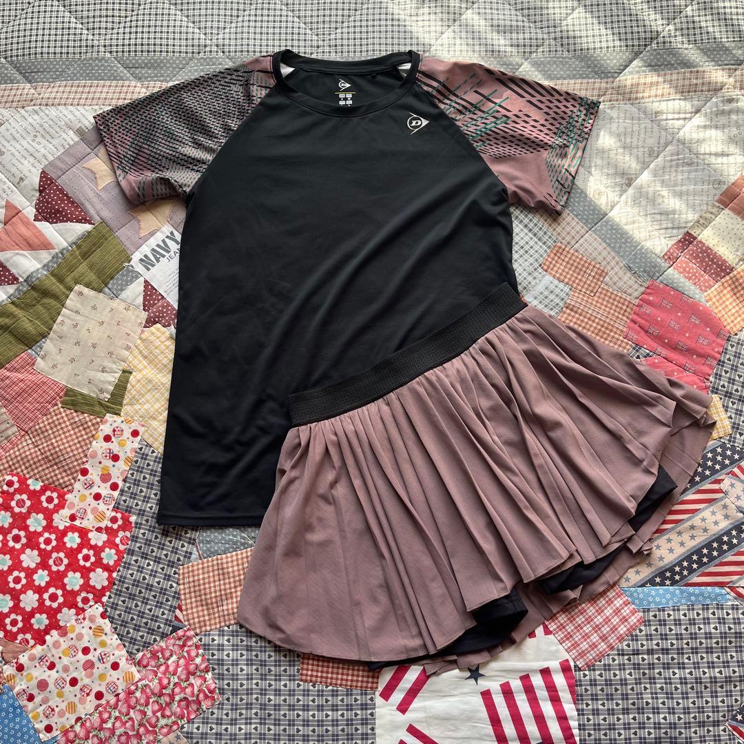 ダンロップ テニスウェアスコートセットアップ2025