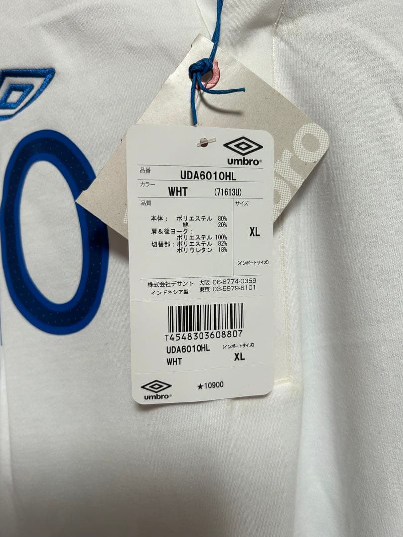 Umbro イングランド代表 ルーニー長袖新品未使用タグ付　XL