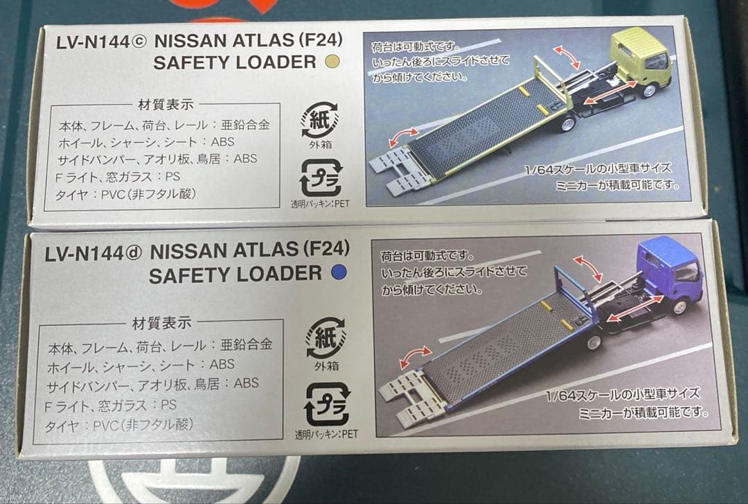 トミカリミテッドヴィンテージネオLV-N144 日産アトラス 金、青