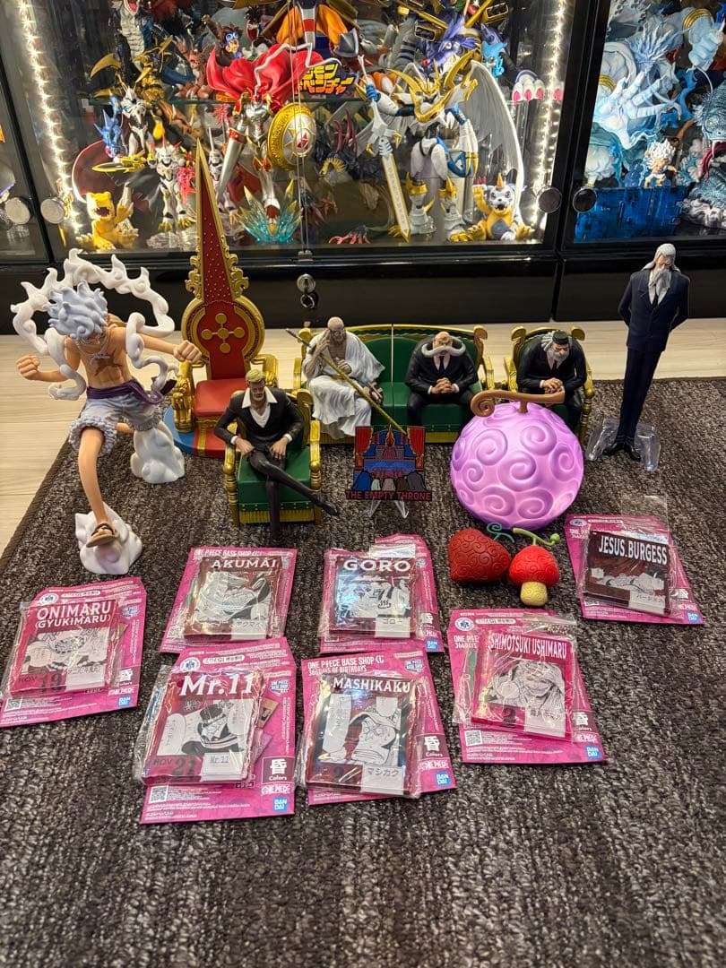 五老星　フルコンプリートセット　一番くじ　おまけ　ニカ　ルームライト　アクリル等