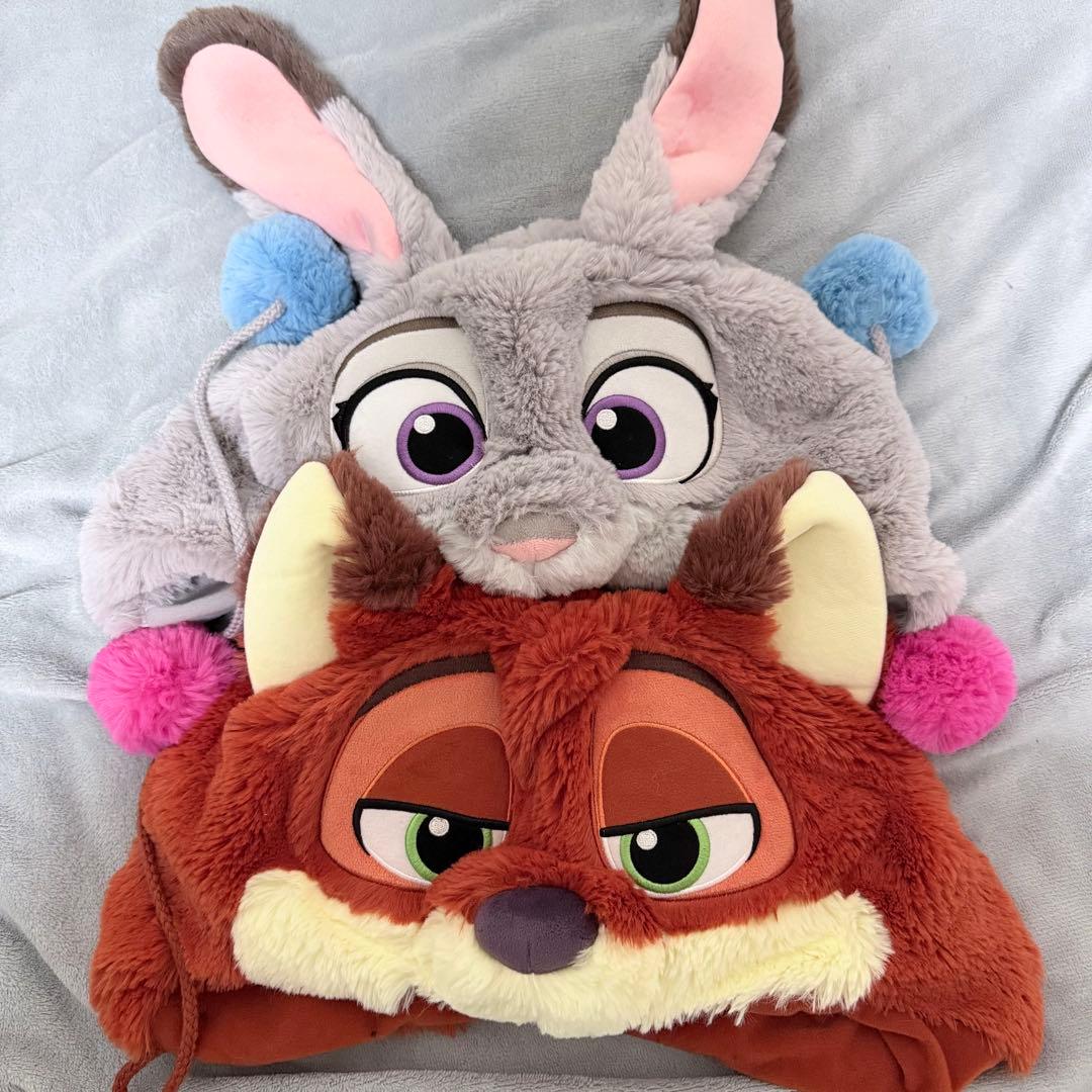 ディズニー　ニック　ジュディ　ファンキャップ　ズートピア