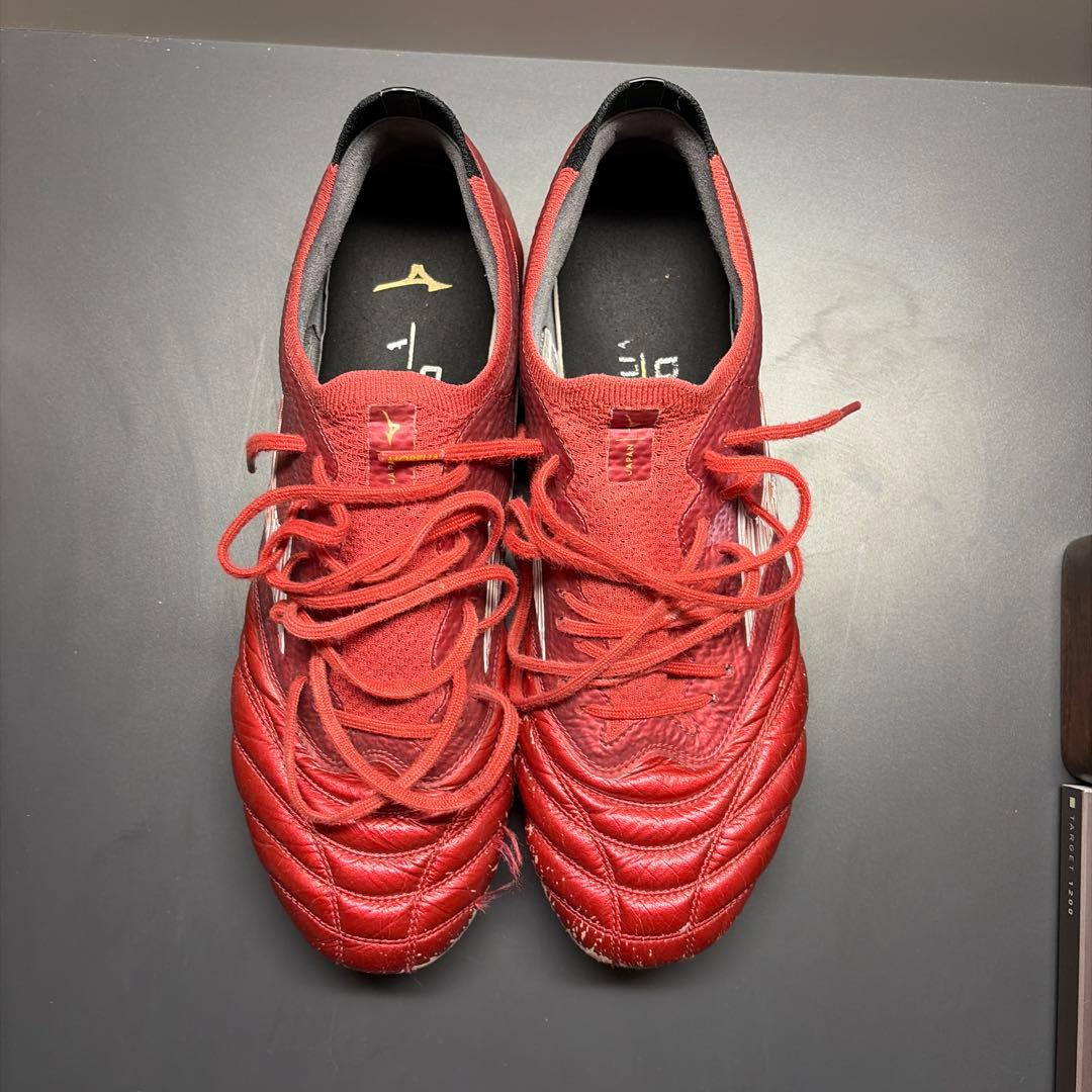 ミズノ モレリアネオ 4 β JAPAN(レッド×ホワイト)