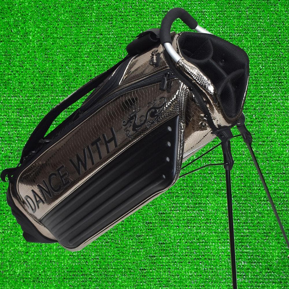 T*U様 ダンスウィズドラゴン ゴルフ キャディバッグ９型【ブラック】美品！