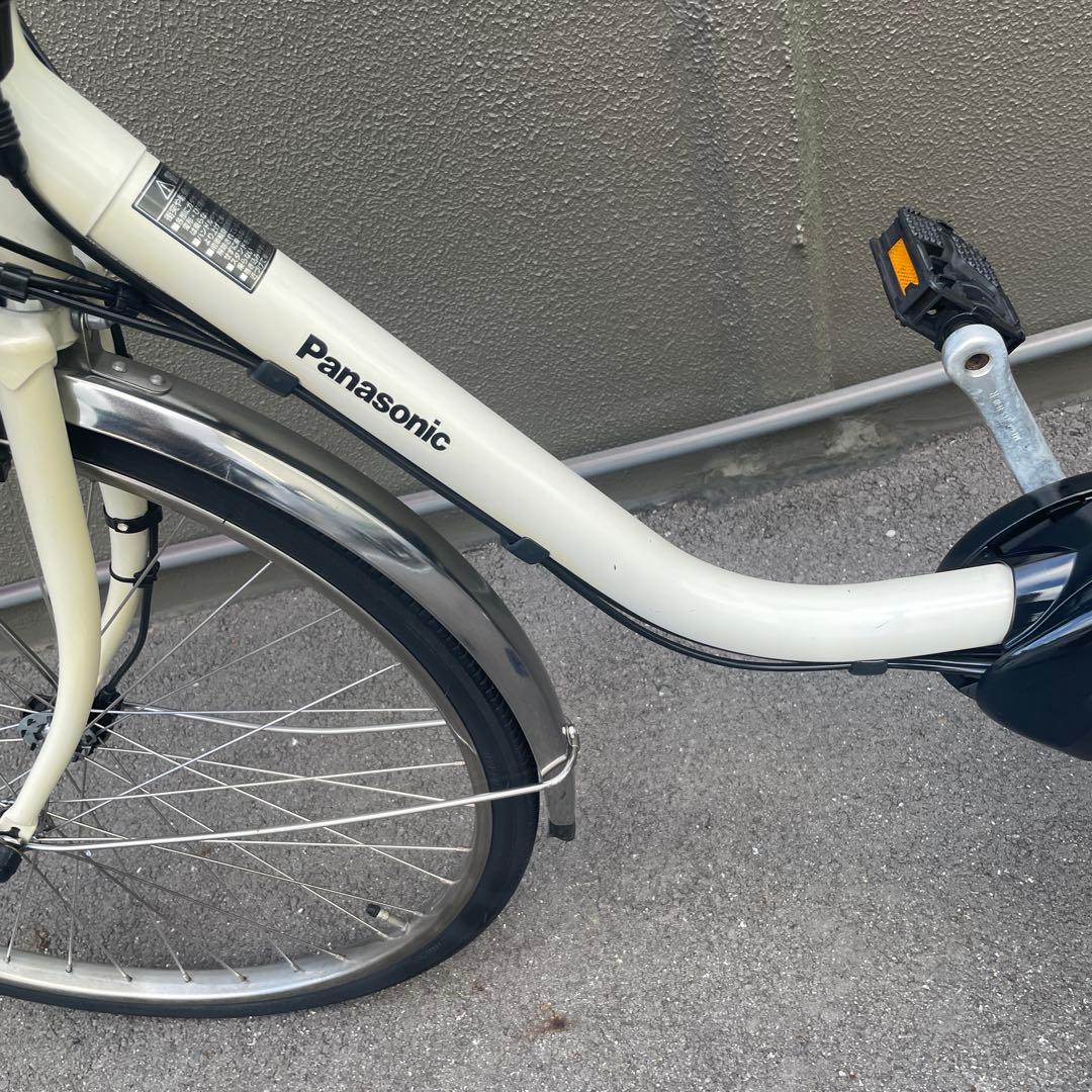 パナソニック電動アシスト自転車26インチ 16Ah ホワイト