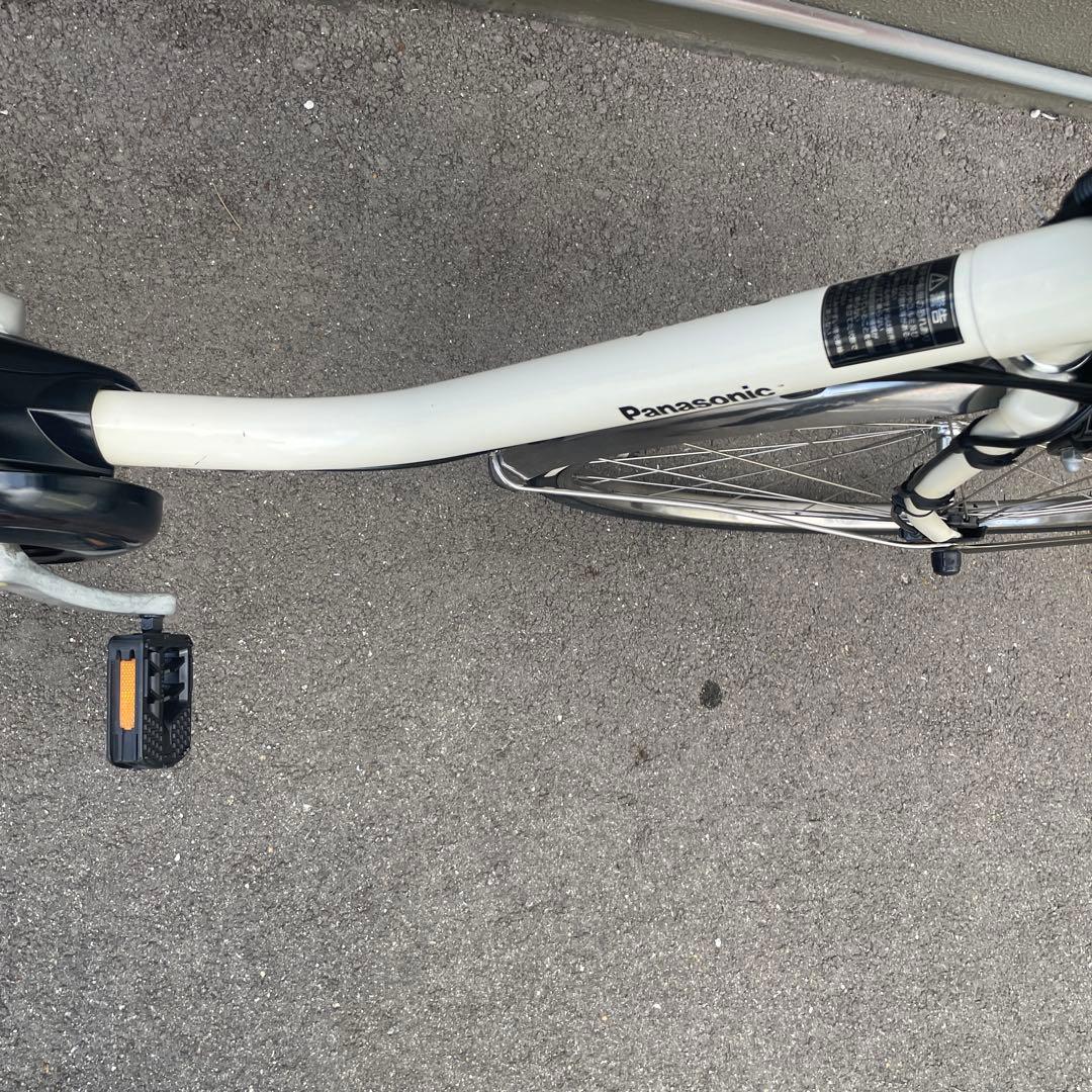 パナソニック電動アシスト自転車26インチ 16Ah ホワイト