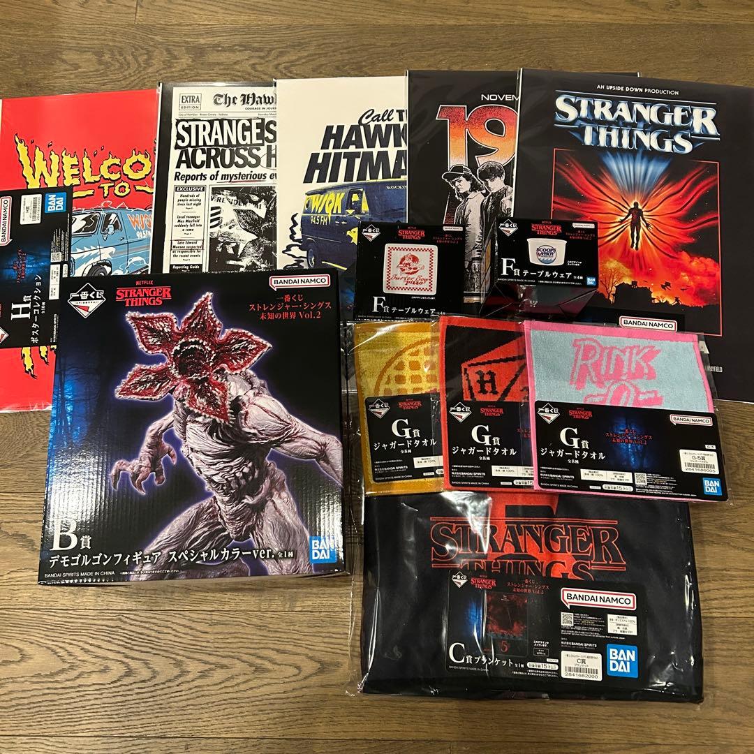 12点セット　ストレンジャーシングス 一番くじ B賞　C賞　F賞　G賞　H賞