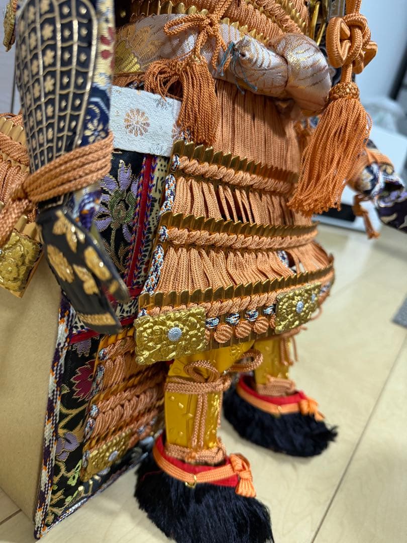 【レア・極美品】ミニチュア 甲冑 侍 武士