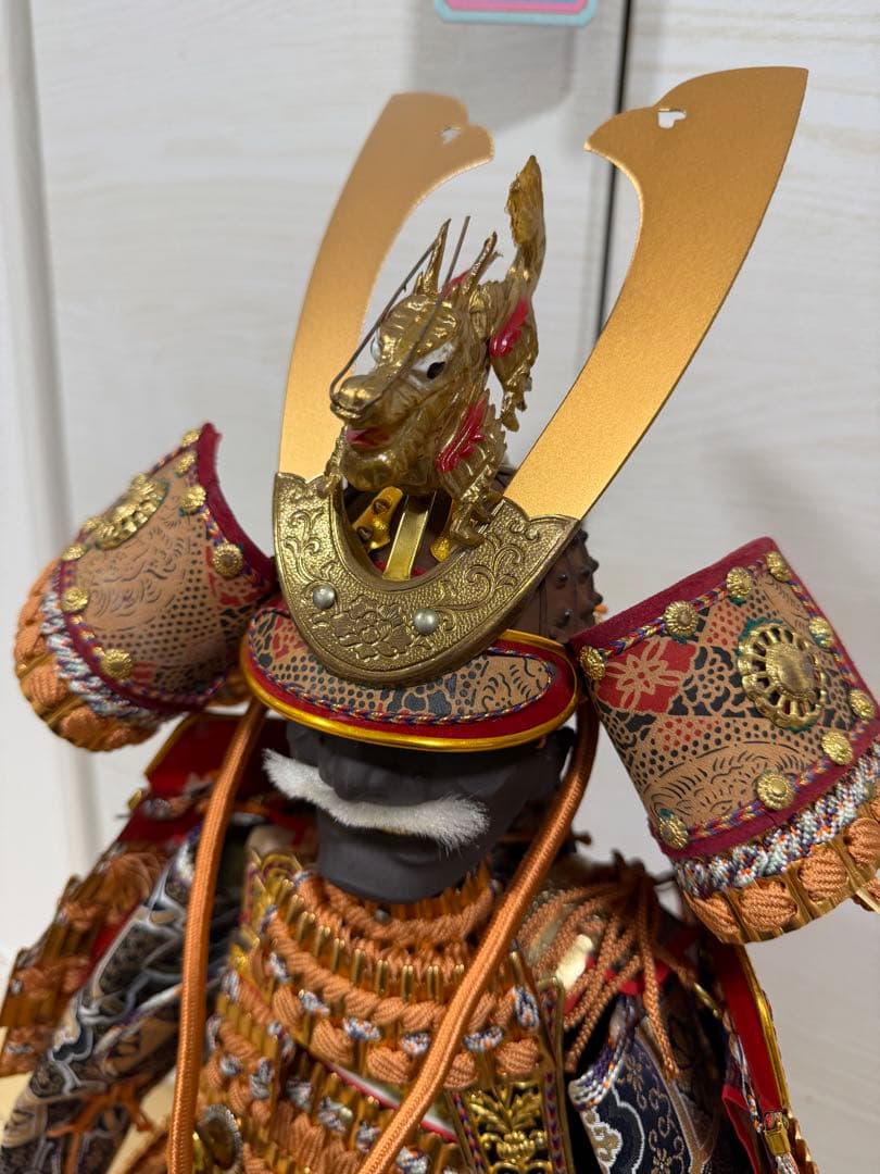 【レア・極美品】ミニチュア 甲冑 侍 武士
