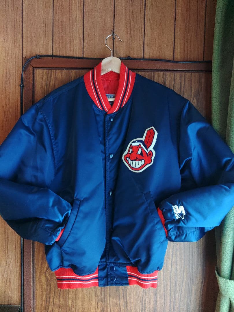 レア物！！クリーブランド・インディアンススタジャン