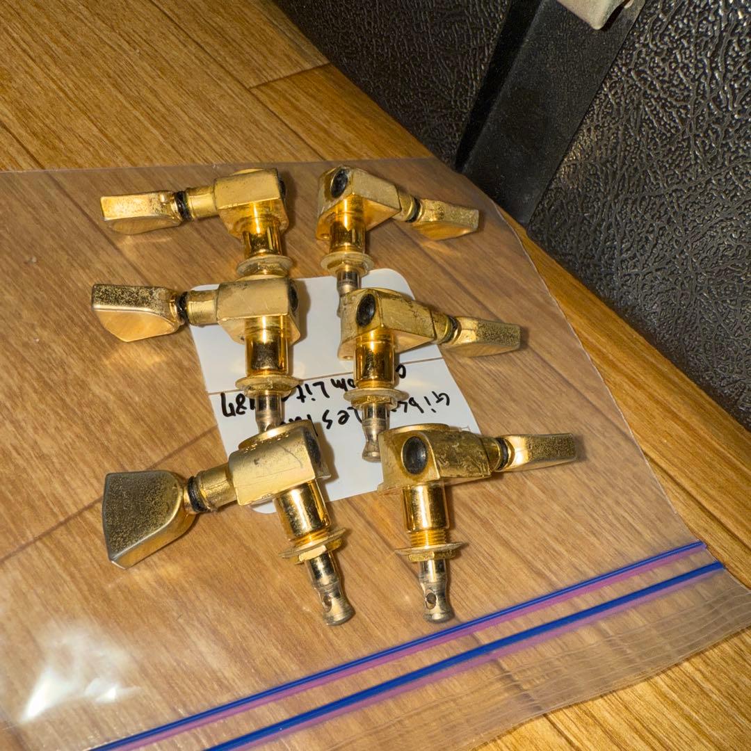 1987年製 Gibson USA 純正 GROVER ペグ (彫り込みロゴ)