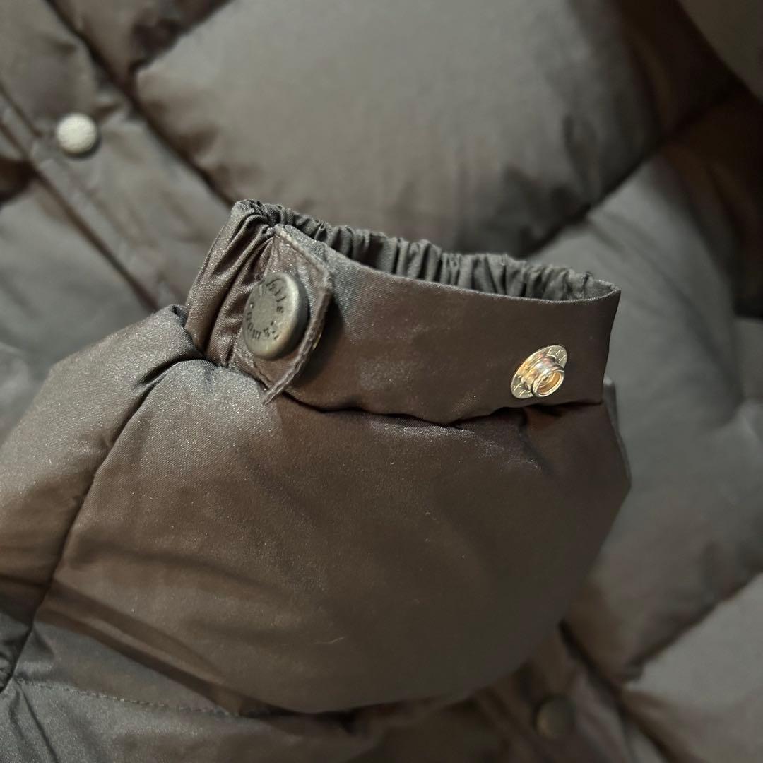 【定価50000】ベンチコートロング　ダウン80% 男女兼用 Ｍブラック