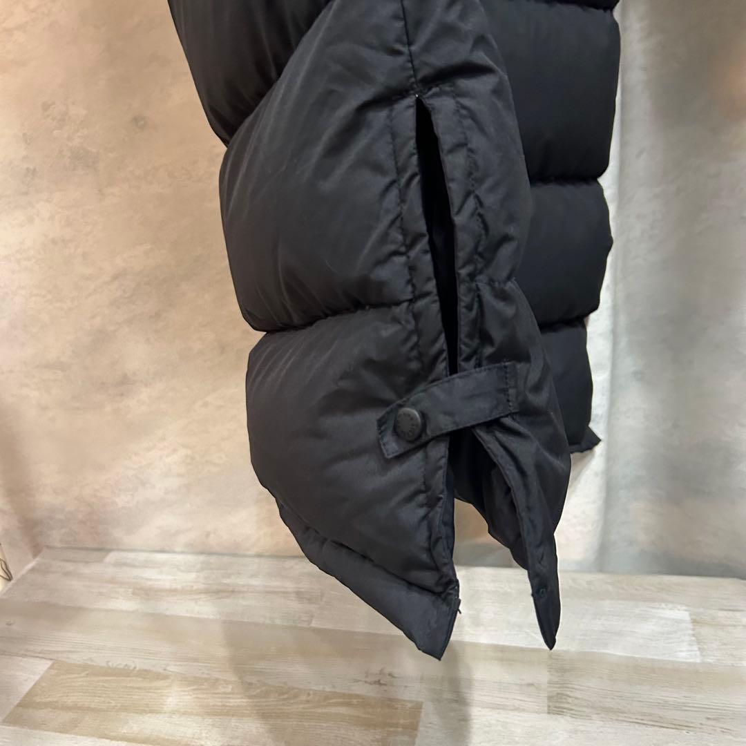 【定価50000】ベンチコートロング　ダウン80% 男女兼用 Ｍブラック