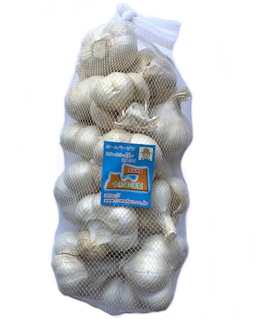 訳ありにんにく　青森にんにく　Lサイズ５キロ　国産にんにく　ホワイト六片にんにく