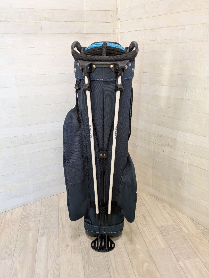 LE COQ SPORTIF ゴルフバッグ スタンド式 ダークブルー