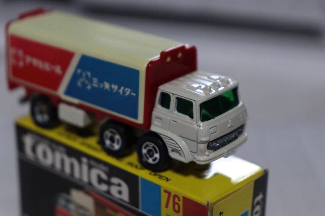 日本製　国産　トミカ　三菱　ふそう　ウイング　ルーフ　トラック　76
