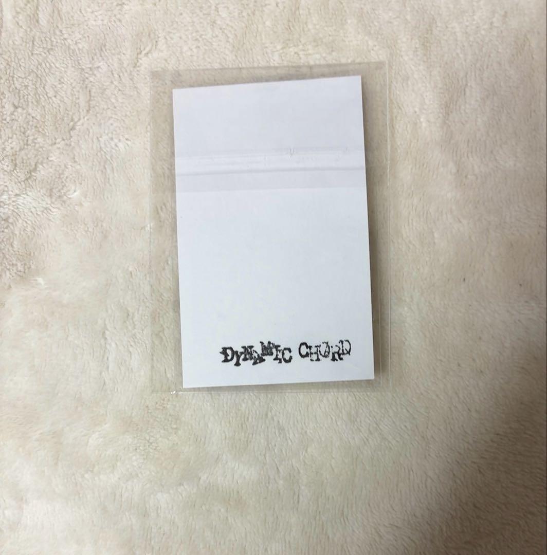 DYNAMIC CHORD チェキ風カード サイン入り