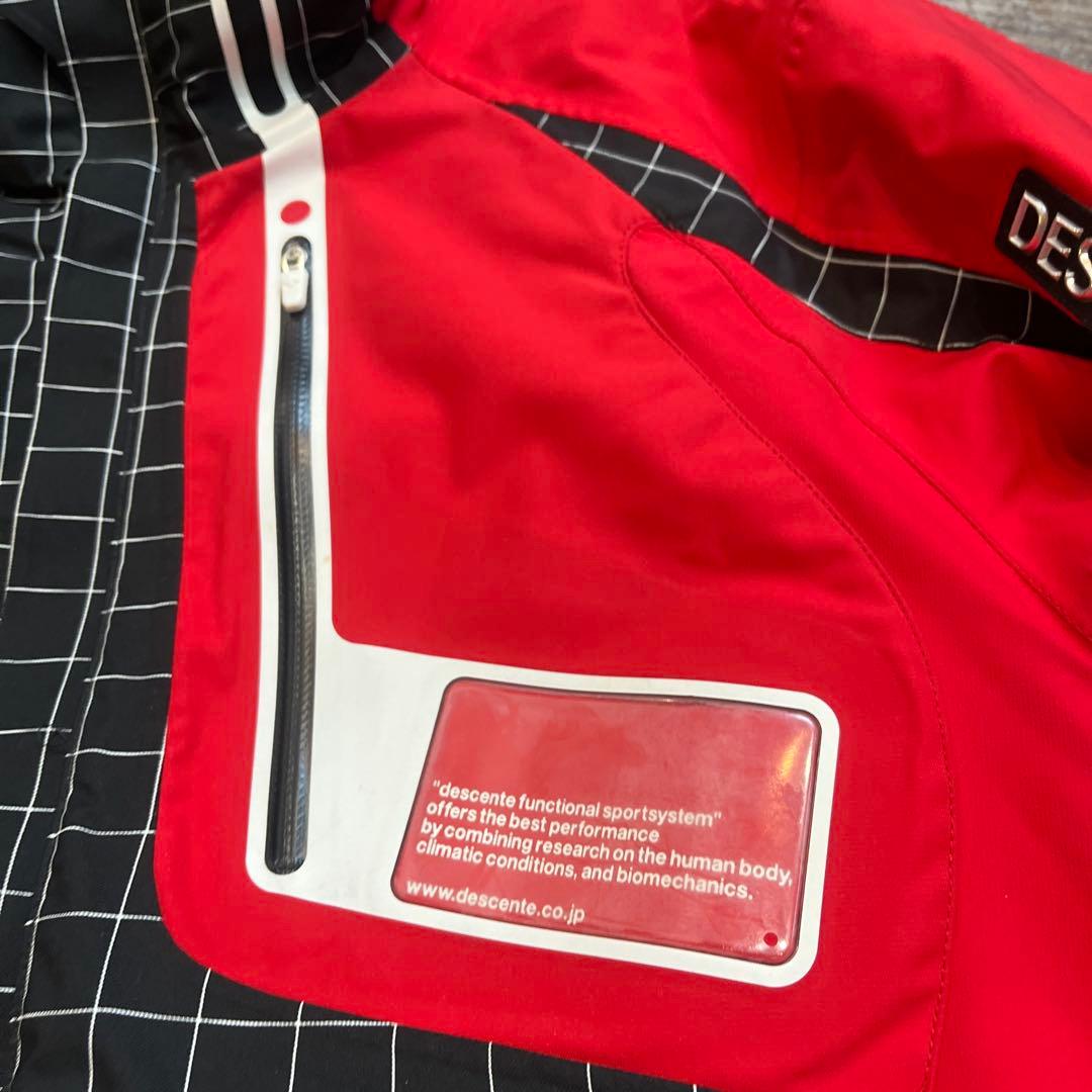 男性　メンズ　デサント セットアップ　上下　スキーウェア　L