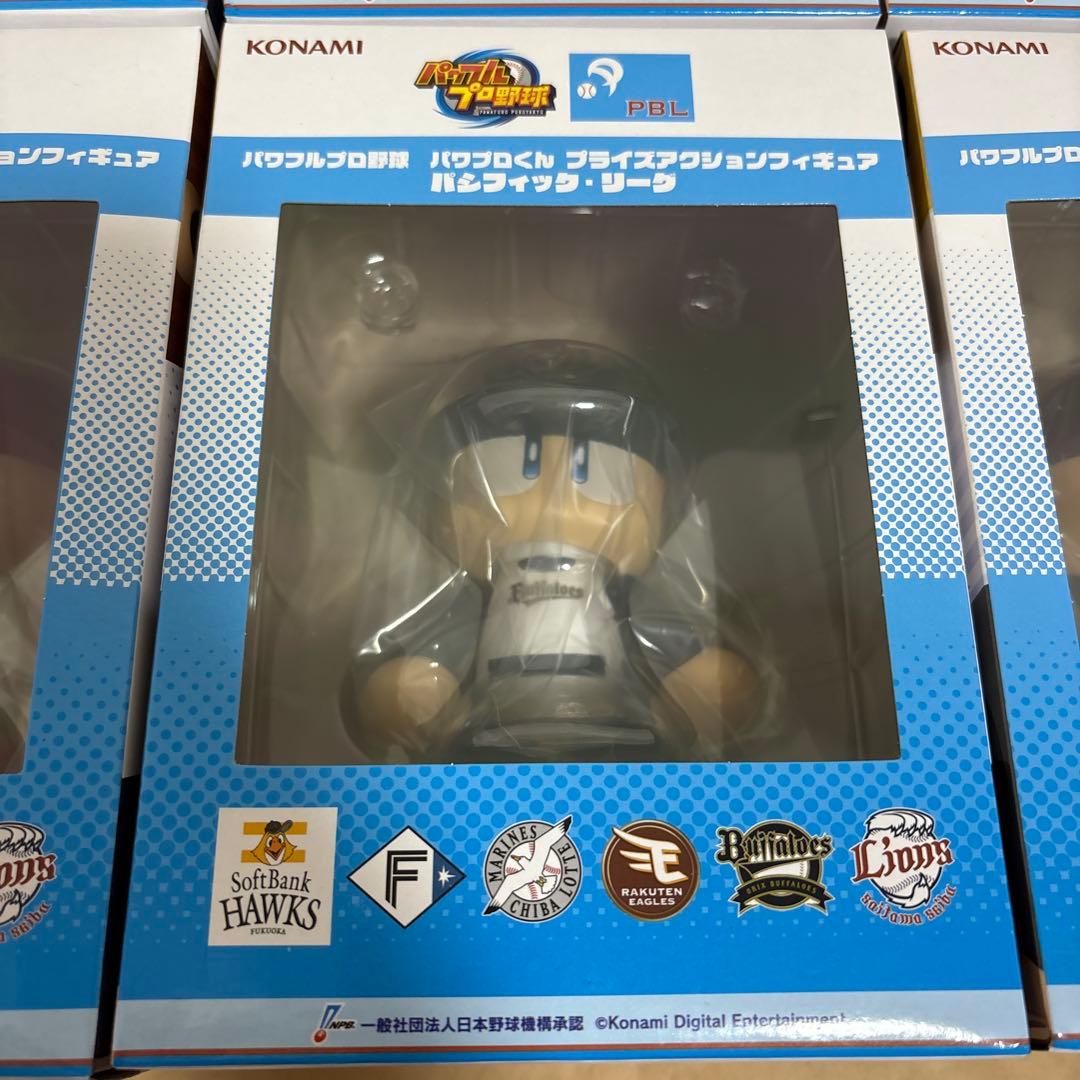 パワプロくん プライズアクションフィギュア パシフィック・リーグ 全6種セット