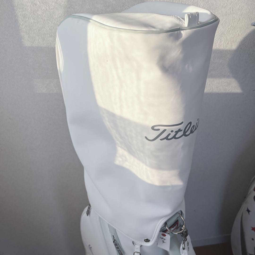 K075 美品！Titleist レディースキャディバッグ 8.5型 軽量