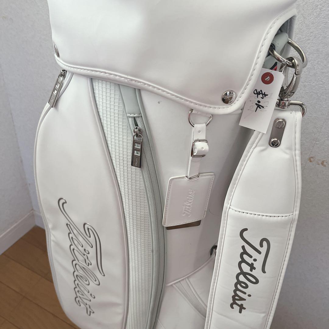 K075 美品！Titleist レディースキャディバッグ 8.5型 軽量