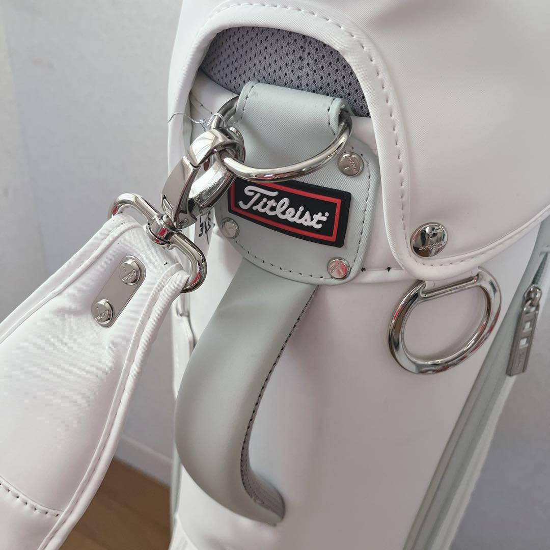K075 美品！Titleist レディースキャディバッグ 8.5型 軽量