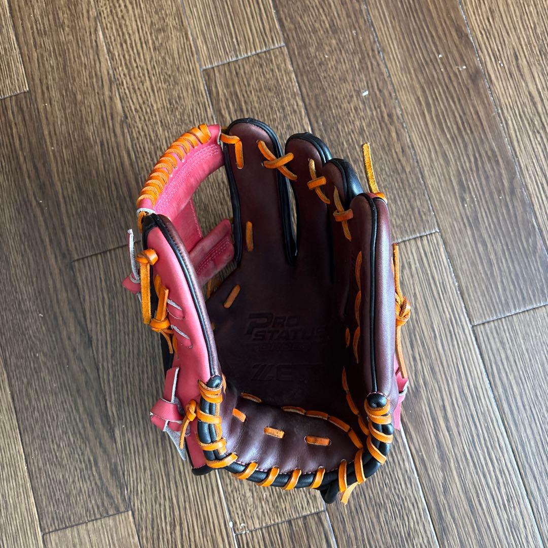 ゼットプロステイタスオーダーグローブ世界に一つだけなのに名前刺繍無し