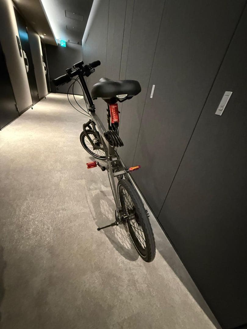 折りたたみ自転車 bd-1 グレー