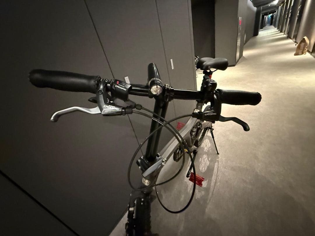 折りたたみ自転車 bd-1 グレー